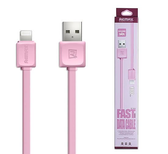 REMAX USB Lightning Kabel 1M Rosa