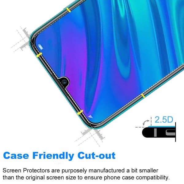 2 Pack Huawei Y6 2019 tempered glass