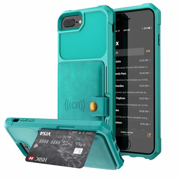 iPhone 6 Plus/6S Plus - Praktiskt Skal med Kortfack