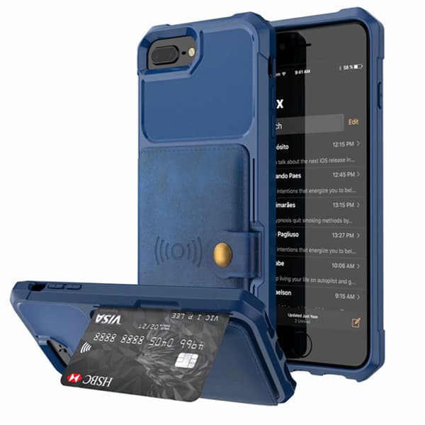iPhone 6 Plus/6S Plus - Praktiskt Skal med Kortfack