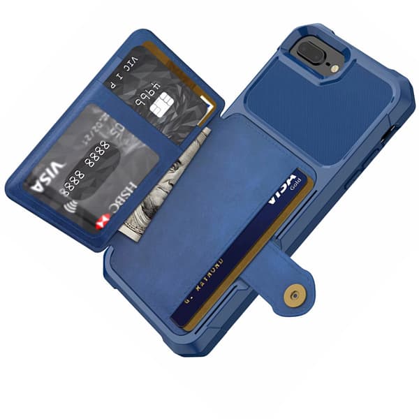 iPhone 6 Plus/6S Plus - Praktiskt Skal med Kortfack