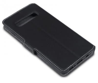 Samsung Galaxy S10 Plånboksfodral Svart Slim