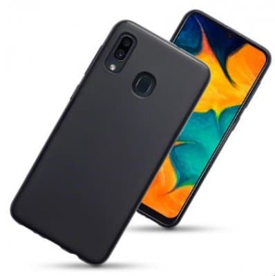 Mobilskal Samsung Galaxy A30 Matt Svart