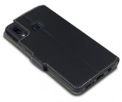 Mobilväska Samsung Galaxy A30 Svart Slim