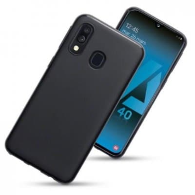 Mobilskal Samsung Galaxy A40 Matt Svart
