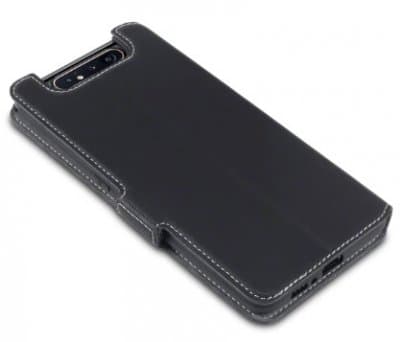Mobilväska Samsung Galaxy A80 Svart Slim