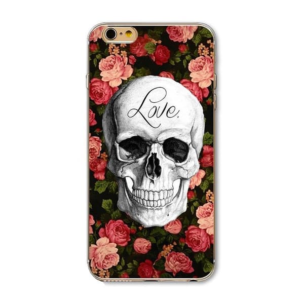 Mobilskal iPhone 7/8 Skull Love
