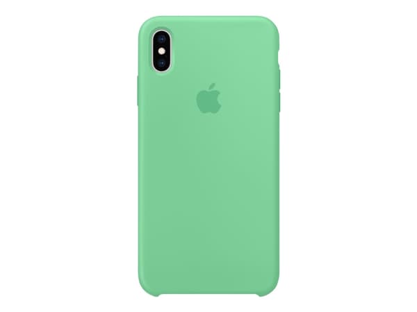 Apple Smart - Baksidedeksel for mobiltelefon - silikon - peppermynte - for iPhone XS Max