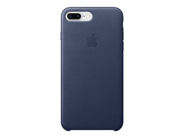 Apple - Baksidesskydd för mobiltelefon - läder - midnattsblå - för Apple iPhone 7 Plus