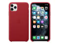 Miniatyrbild 3 av 5: Apple - (PRODUCT) RED - baksidesskydd för mobiltelefon - läder - röd - för iPhone 11 Pro Max