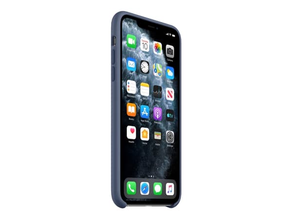 Apple - Baksidesskydd för mobiltelefon - silikon - Alaska-blå - för iPhone 11 Pro Max