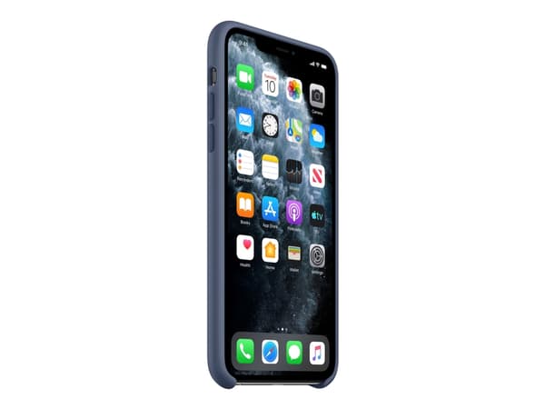 Apple - Baksidesskydd för mobiltelefon - silikon - Alaska-blå - för iPhone 11 Pro Max