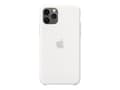 Miniatyrbilde 3 av 5: Apple - Baksidedeksel for mobiltelefon - silikon - hvit - for iPhone 11 Pro