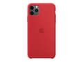 Miniatyrbilde 4 av 5: Apple - (PRODUCT) RED - baksidedeksel for mobiltelefon - silikon - rød - for iPhone 11 Pro Max