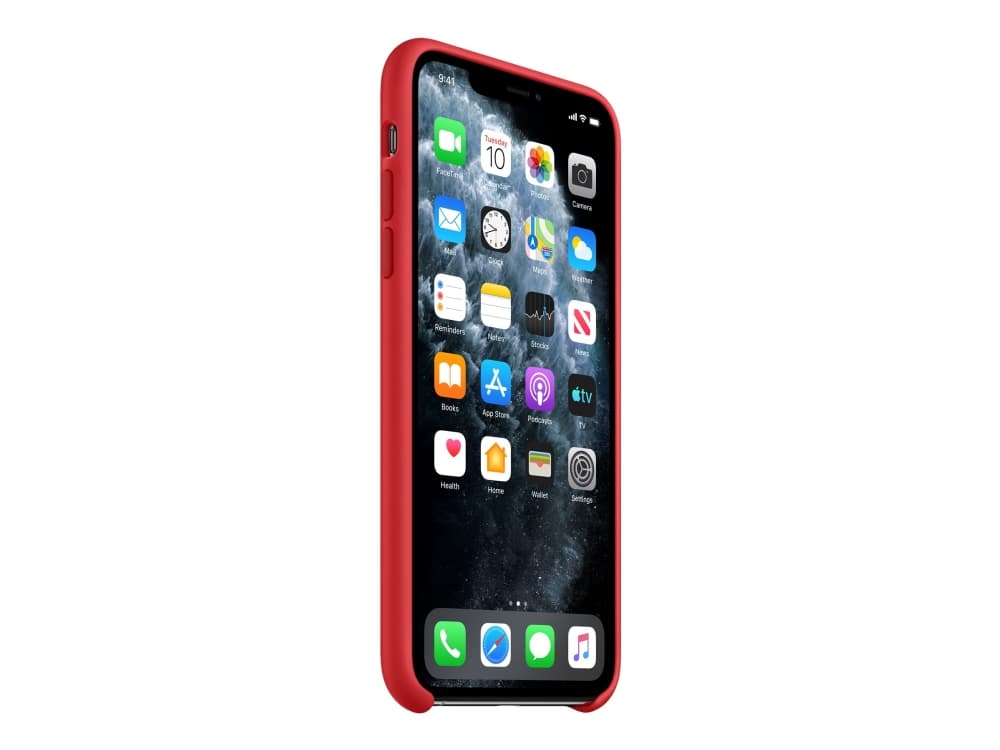 Apple - (PRODUCT) RED - baksidesskydd för mobiltelefon - silikon - röd - för iPhone 11 Pro Max