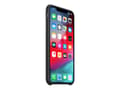 Miniatyrbild 1 av 5: Apple - Baksidesskydd för mobiltelefon - silikon - svart - för iPhone XS Max