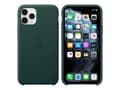 Miniatyrbilde 2 av 5: Apple - Baksidedeksel for mobiltelefon - lær - skoggrønn - for iPhone 11 Pro