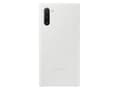 Miniatyrbilde 4 av 5: Samsung Leather Cover EF-VN970 - Baksidedeksel for mobiltelefon - lær - hvit - for Galaxy Note10, Note10 (Unlocked)