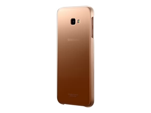 Samsung Gradation Cover EF-AJ415 - Beskyttelsesboks baksidedeksel for mobiltelefon - gull - for Galaxy J4+