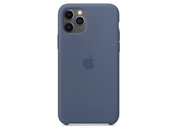 Apple - Baksidedeksel for mobiltelefon - silikon - Alaskablå - for iPhone 11 Pro