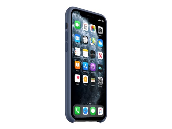 Apple - Baksidedeksel for mobiltelefon - silikon - Alaskablå - for iPhone 11 Pro