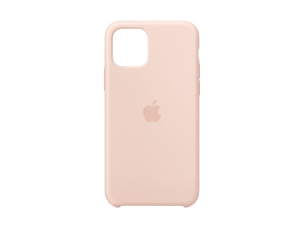 Apple - Baksidesskydd för mobiltelefon - silikon - rosa sand - för iPhone 11 Pro