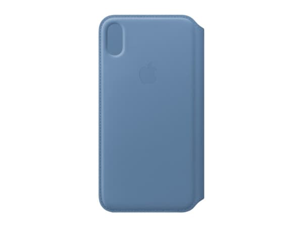 Apple Smart - Lommebok for mobiltelefon - lær - kornblomst - for iPhone XS Max