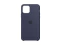Miniatyrbild 4 av 5: Apple - Baksidesskydd för mobiltelefon - silikon - midnattsblå - för iPhone 11 Pro