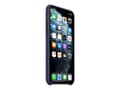 Miniatyrbilde 1 av 5: Apple - Baksidedeksel for mobiltelefon - silikon - midnattsblå - for iPhone 11 Pro Max
