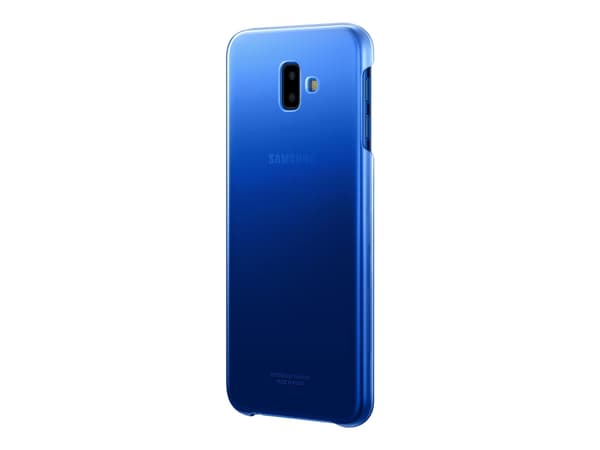 Samsung Gradation Cover EF-AJ610 - Beskyttelsesboks baksidedeksel for mobiltelefon - blå - for Galaxy J6+