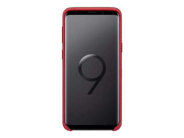 Samsung Hyperknit Cover EF-GG960 - Baksidedeksel for mobiltelefon - rød - for Galaxy S9, S9 Deluxe Edition