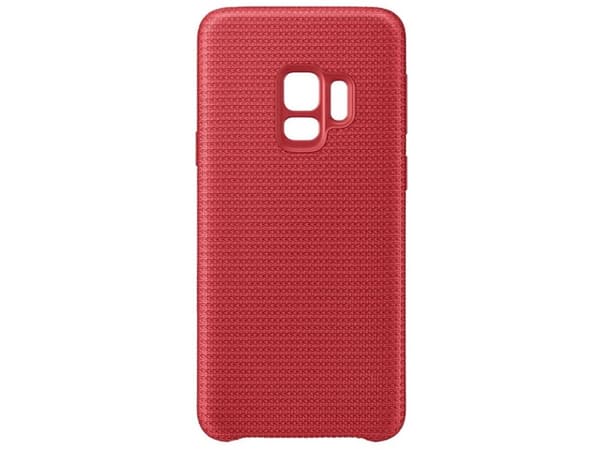 Samsung Hyperknit Cover EF-GG960 - Baksidedeksel for mobiltelefon - rød - for Galaxy S9, S9 Deluxe Edition