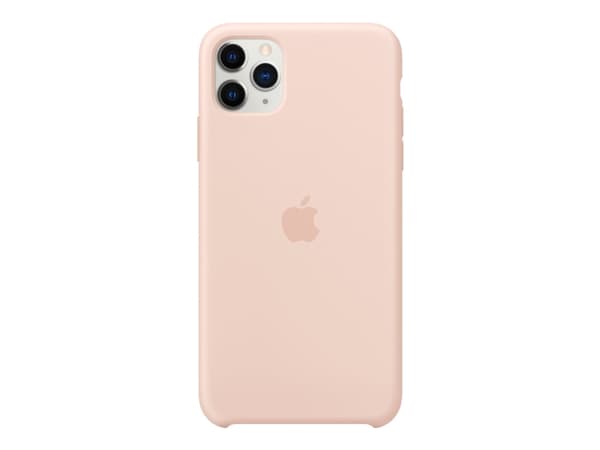 Apple - Baksidesskydd för mobiltelefon - silikon - rosa sand - för iPhone 11 Pro Max