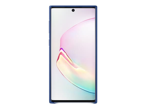 Samsung Leather Cover EF-VN970 - Baksidesskydd för mobiltelefon - läder - blå - för Galaxy Note10, Note10 (Unlocked)