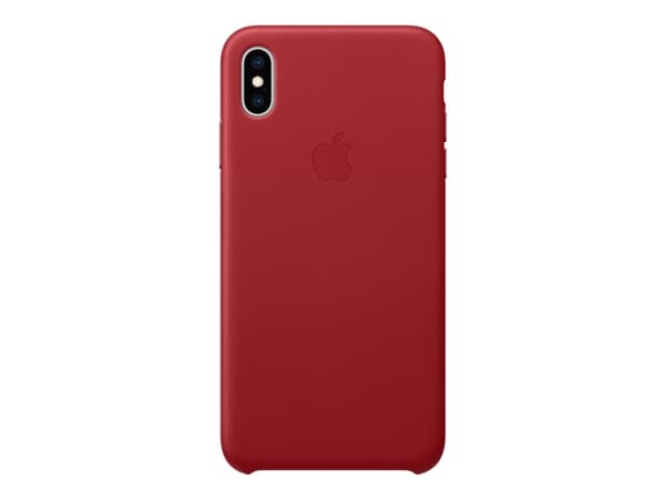 Apple - (PRODUCT) RED - baksidedeksel for mobiltelefon - lær - rød - for iPhone XS Max