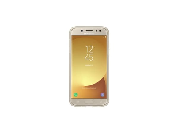 Samsung Jelly Cover EF-AJ530 - Baksidedeksel for mobiltelefon - gull - for Galaxy J5 (2017)
