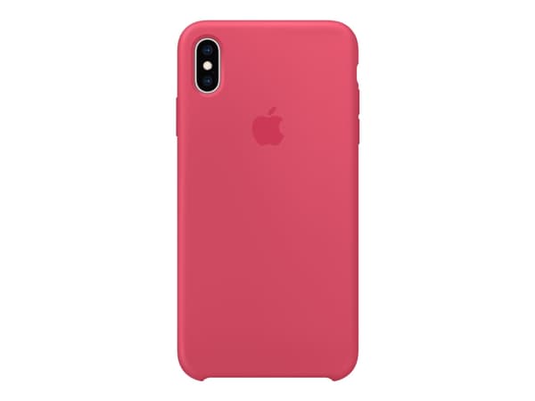 Apple - Baksidedeksel for mobiltelefon - silikon - hibiskus - for iPhone XS Max