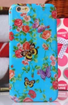 Bakskal iPhone 6 Plus/6S Plus Blue Butterfly