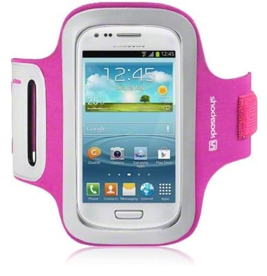 Sportarmband i8190 Galaxy S3 Mini Pink w/reflex