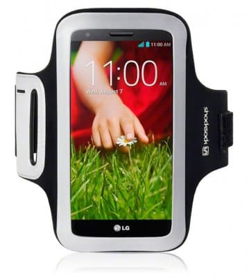Sportarmband LG G2 Black w/reflex