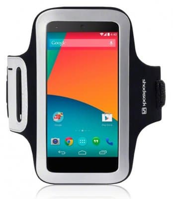 Sportarmband Nexus 5 Black w/reflex