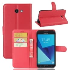 Mobilväska Samsung Galaxy J7 2017 Red w/Stand