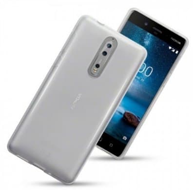 Mobilskal Nokia 8 Clear