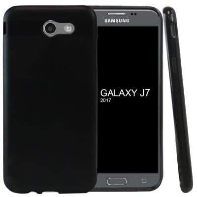 Mobilskal Samsung Galaxy J7 2017 Smoke Black