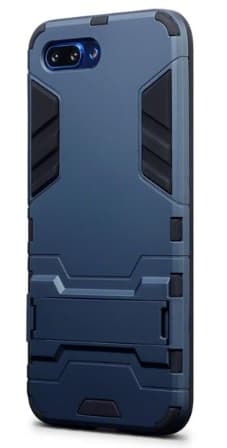 Mobilskal Huawei Honor 10 Armour Blue w/Stand