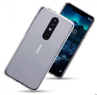 Mobilskal Nokia 5,1 Plus Frosted Clear