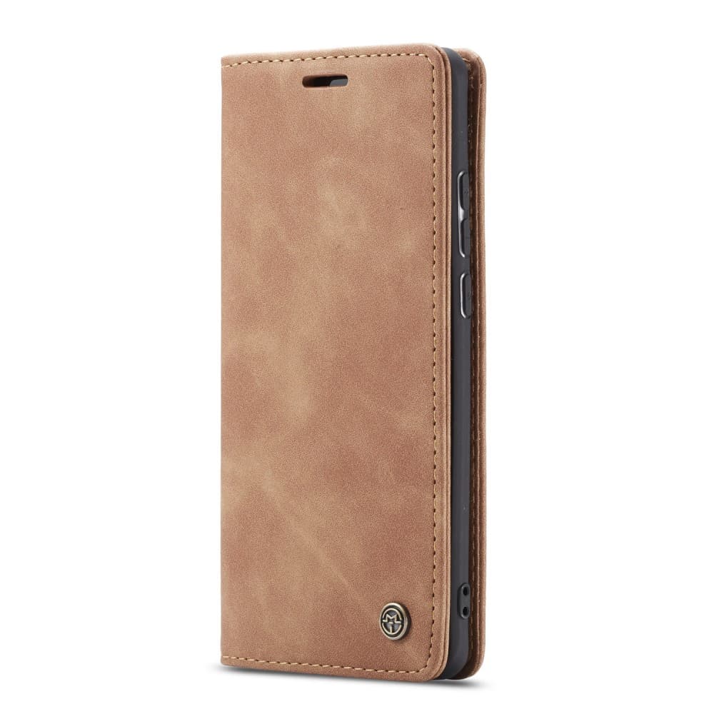 CaseMe Xiaomi Mi 9T Fodral Retro Flip Ljusbrun