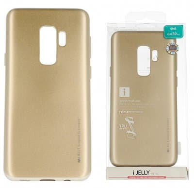 Mobilskal Samsung Galaxy S9 Plus i-Jelly Metal Gold