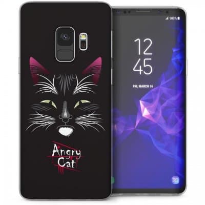 Mobilskal Samsung Galaxy S9 Angry Cat