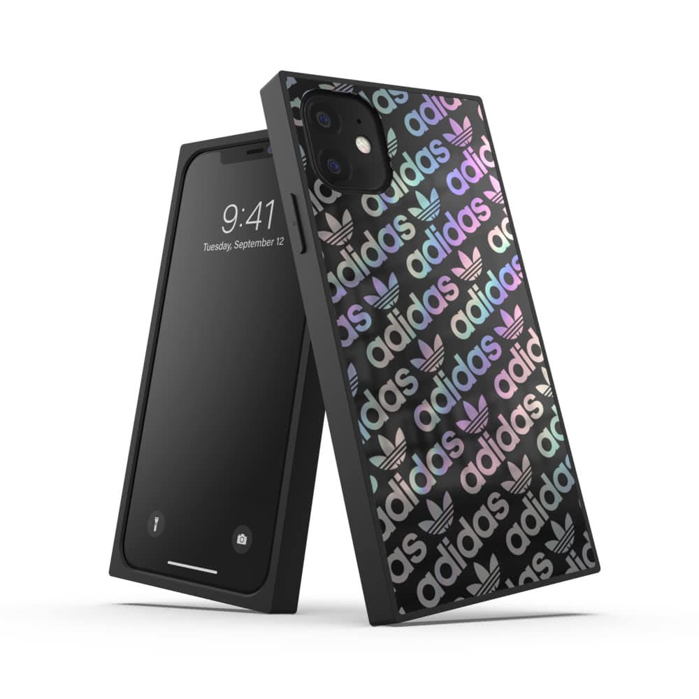 Adidas iPhone 11 Skal OR Square Case FW19 Svart Holographic